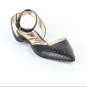 sam edelman BRINA black studded pointy toe flats